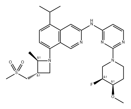 BLU-945  Structure