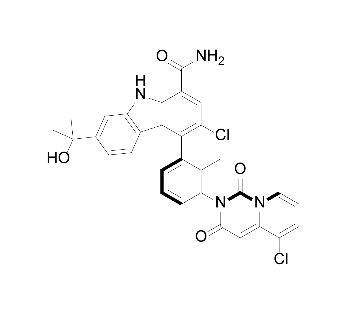 BMS-986143  Structure