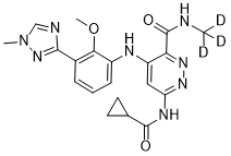 Deucravacitinib (BMS-986165) Structure
