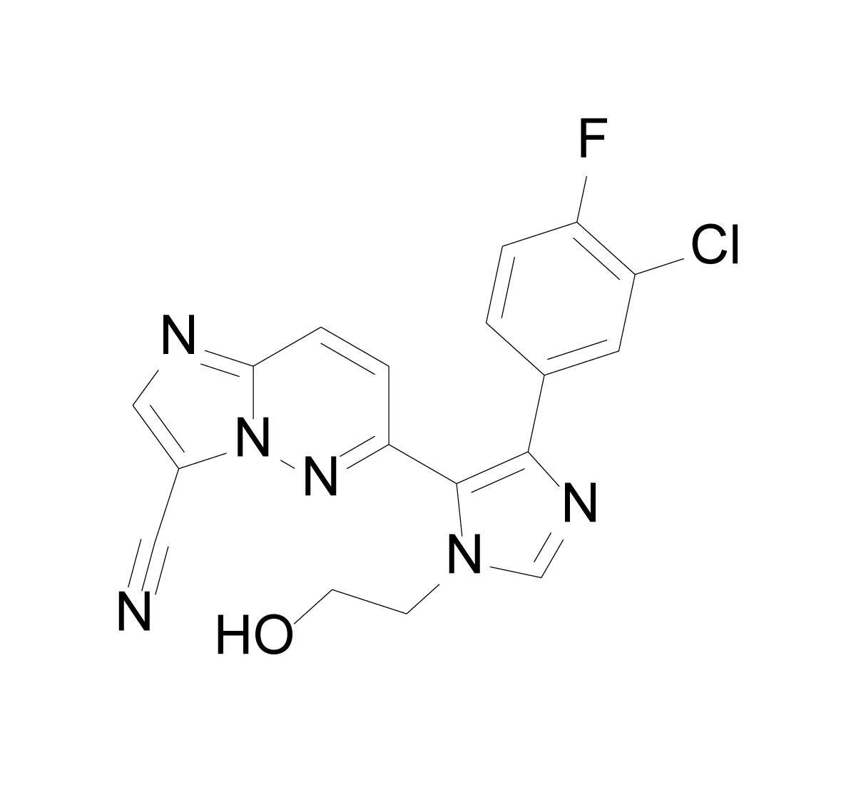 BMS-986260  Structure