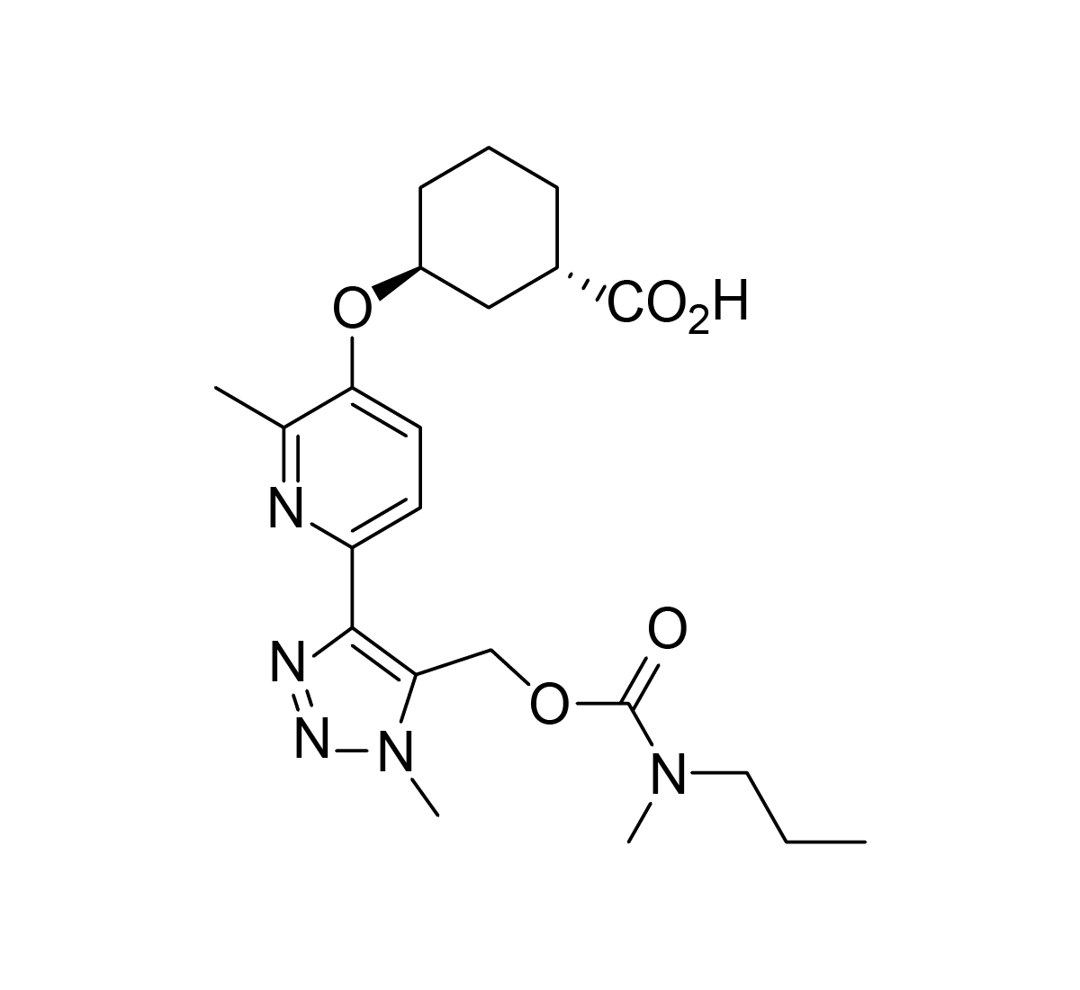 BMS-986278 Structure