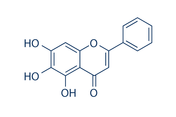 Baicalein Structure