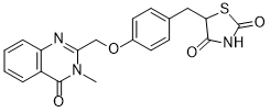 Balaglitazone Structure