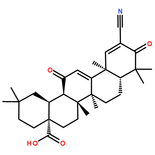 Bardoxolone Structure