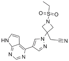 Baricitinib Structure