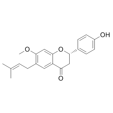 Bavachinin Structure