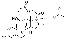 Beclometasone dipropionate Structure