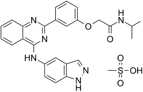 Belumosudil mesylate Structure