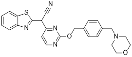 Bentamapimod Structure