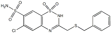 Benzthiazide Structure