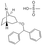 Benztropine mesylate Structure