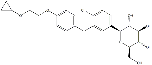 Bexagliflozin (EGT1442) Structure