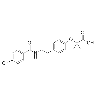 Bezafibrate Structure