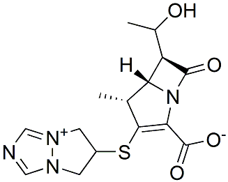 Biapenem Structure