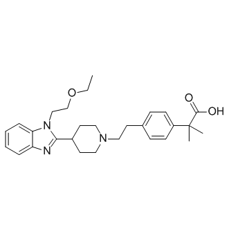 Bilastine Structure