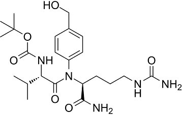 Boc-Val-Cit-PAB Structure