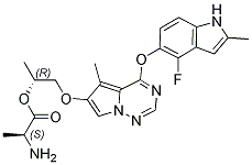 Brivanib alaninate Structure