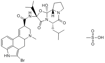 Bromocriptine Mesylate Structure