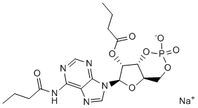 Bucladesine Sodium Salt Structure