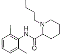 Bupivacaine Structure