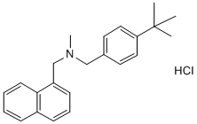 Butenafine hydrochloride Structure