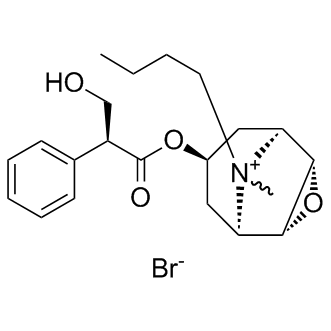 Butylscopolamine Bromide Structure