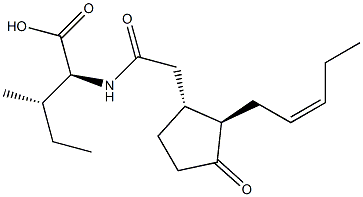 Jasmonyl isoleucine Structure