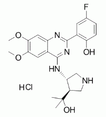 CCT241533 hydrochloride Structure