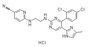 CHIR-99021 HCl Structure