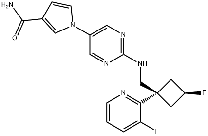 Reldesemtiv Structure