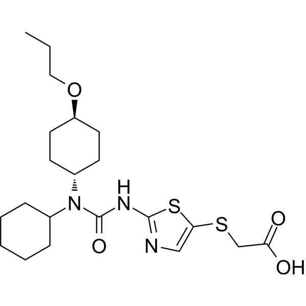 Cadisegliatin (TTP-399) Structure