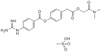 Camostat Mesilate Structure