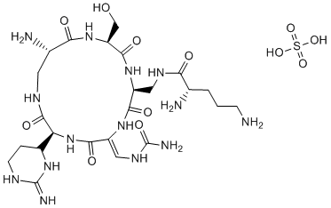 Capreomycin Sulfate Structure