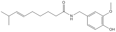 Capsaicin Structure