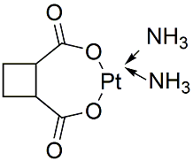 Carboplatin Structure