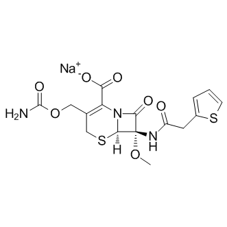Cefoxitin sodium Structure