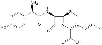 Cefprozil hydrate Structure