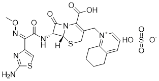 Cefquinome sulfate Structure