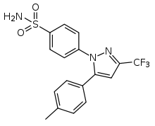 Celecoxib Structure