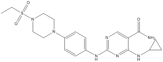 Cerdulatinib Structure