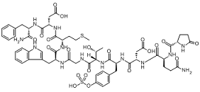 Ceruletide Structure