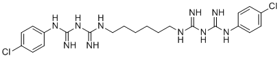 Chlorhexidine Structure