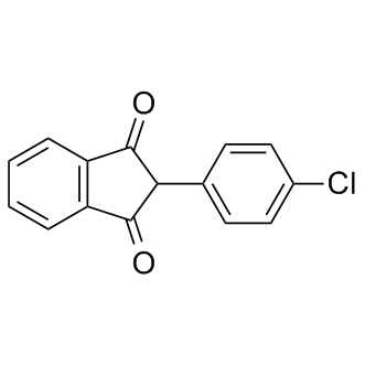 Chlorindione Structure