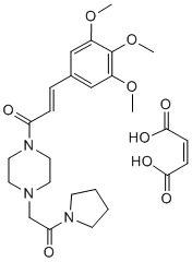 Cinepazide maleate Structure