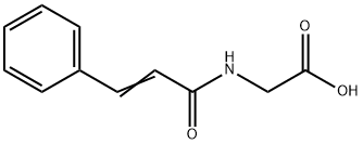 Cinnamoylglycine  Structure