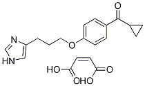 Ciproxifan maleate Structure