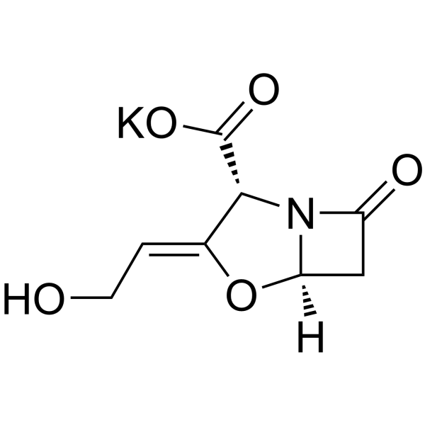 Clavulanate Potassium Structure