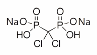 Clodronate disodium Structure