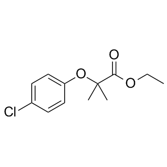 Clofibrate Structure