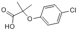 Clofibric Acid (PCIB) Structure